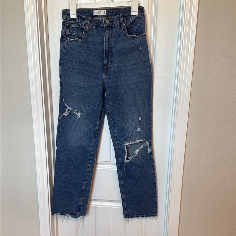 Abercrombie & Fitch High Rise Denim Jeans